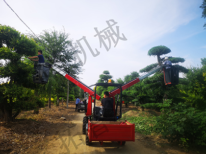 多功能伸縮臂式作業平臺